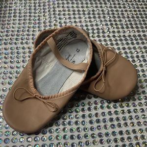 Toddler Ballet Slippers (Pink)